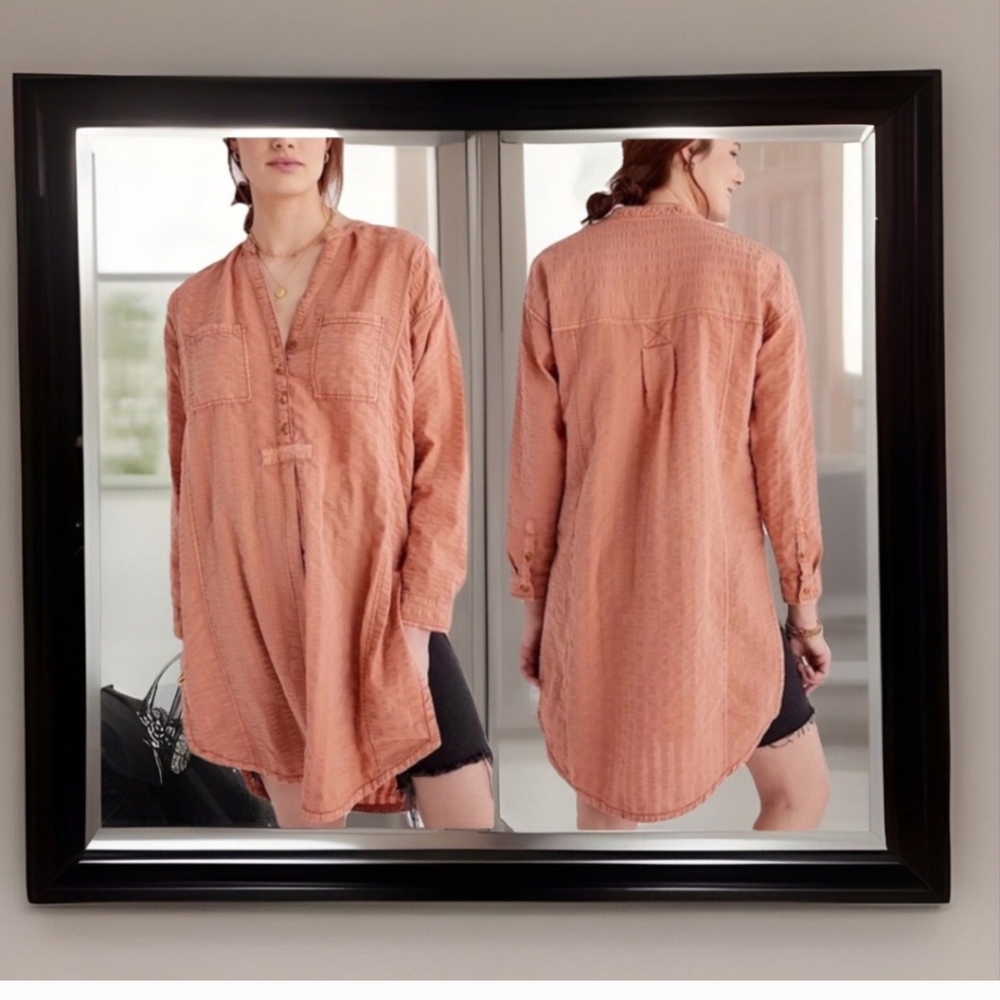 PILCRO By Anthropology Oversized Boho Tunic XS